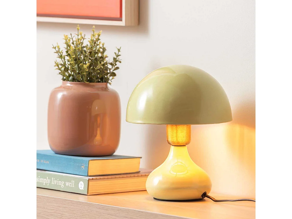 Lampe de table Binc H23cm Vert  Present Time