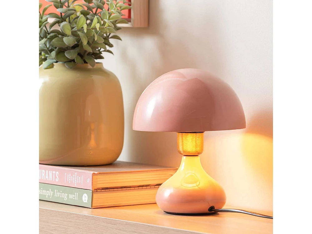 Lampe de table Binc H23cm Rose  Present Time