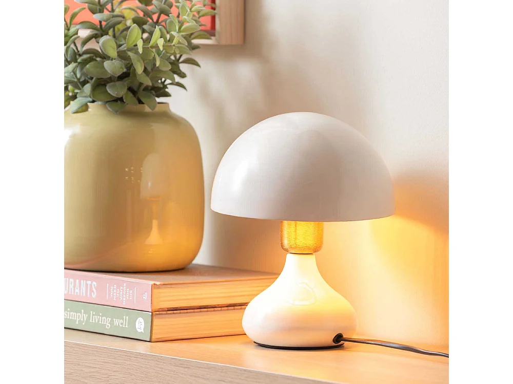 Lampe de table Binc H23cm Blanc  Present Time