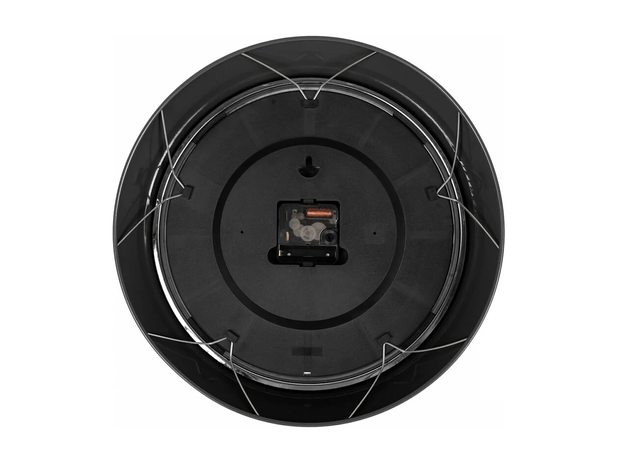 Horloge murale Modern Retro D34cm Noir  Present Time