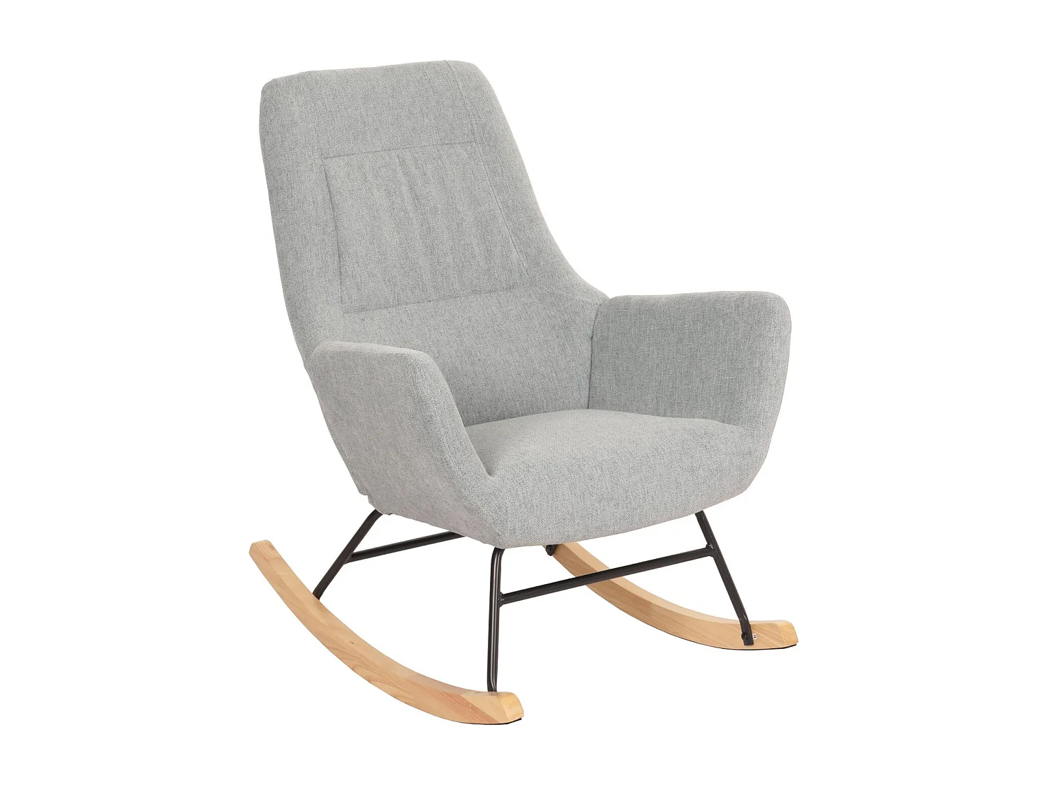 Chaise à bascule MCW-N13,  gris-vert