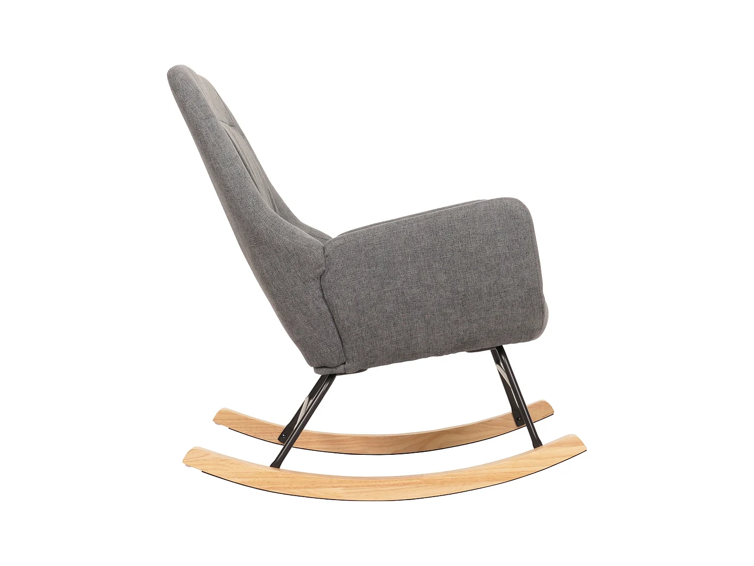 Schommelstoel MCW-N13,  donkergrijs
