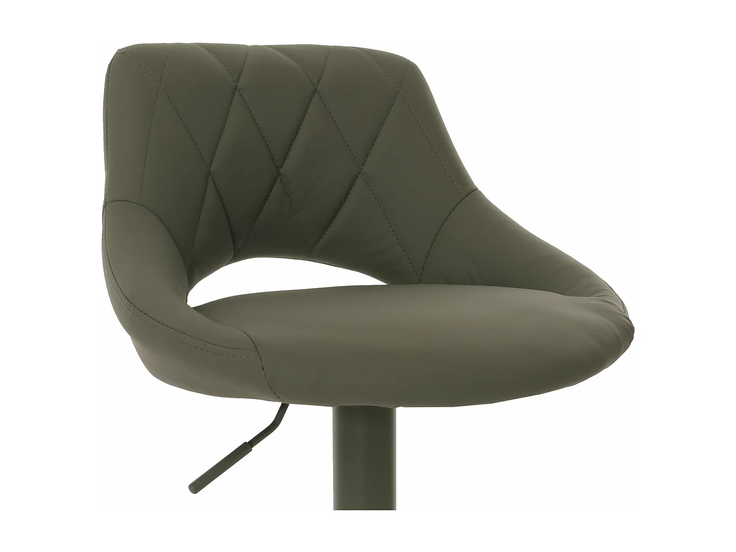 Lot de 2 tabourets de bar MCW-N64,  vert