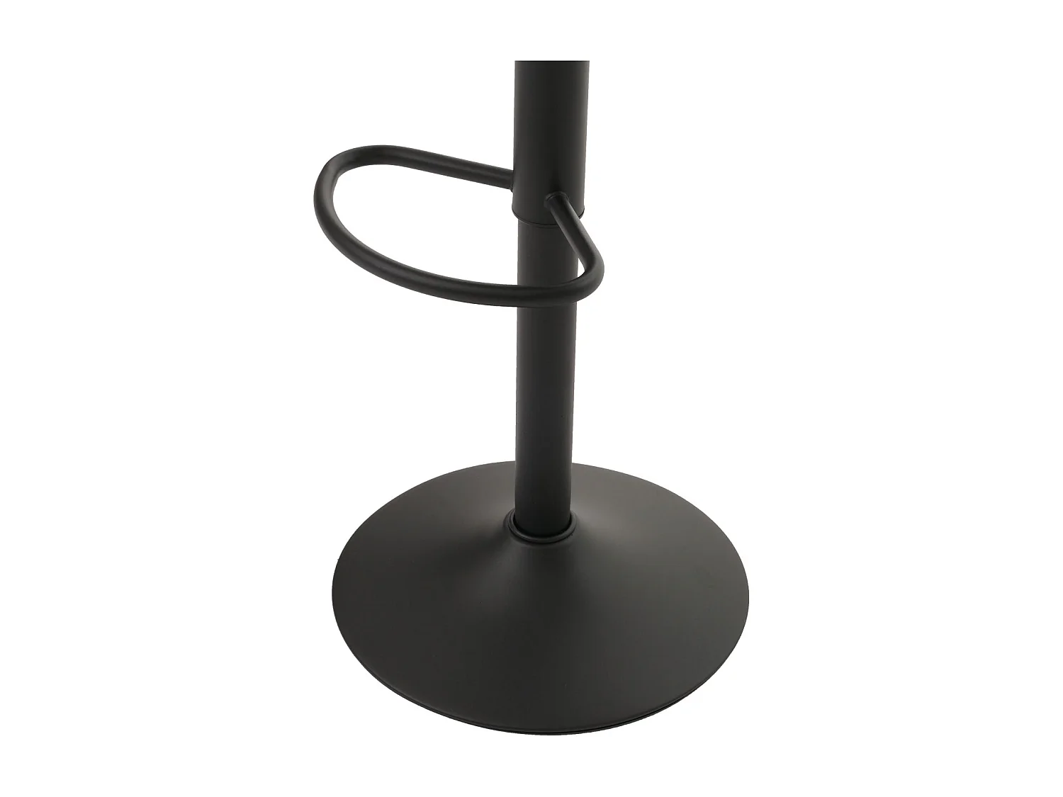 Lot de 2 tabourets de bar MCW-N64,  noir