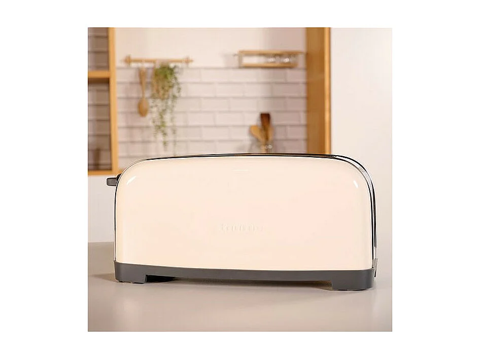 GRILLE PAIN VINTAGE 850W ACIER 6 TH° CREME INOX TAURUS - 960658000