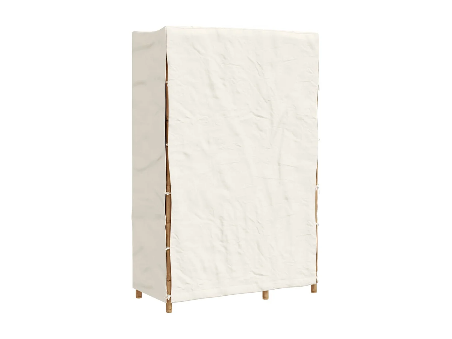Garde-robe 110x45x170 cm bambou