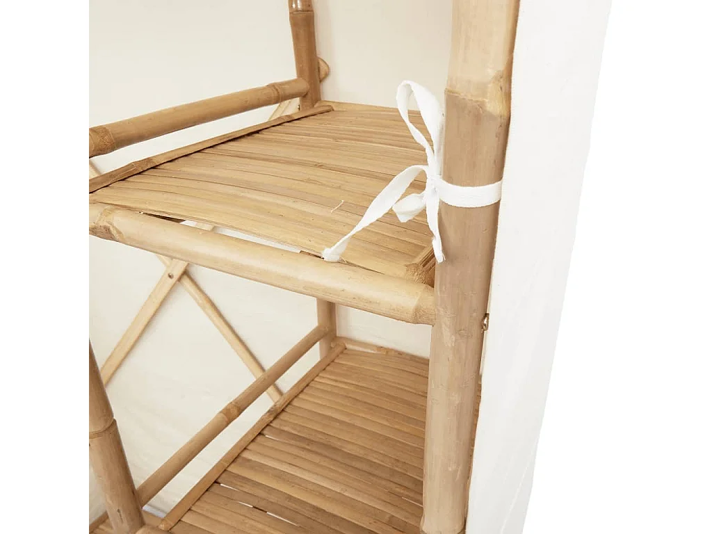 Garde-robe 110x45x170 cm bambou
