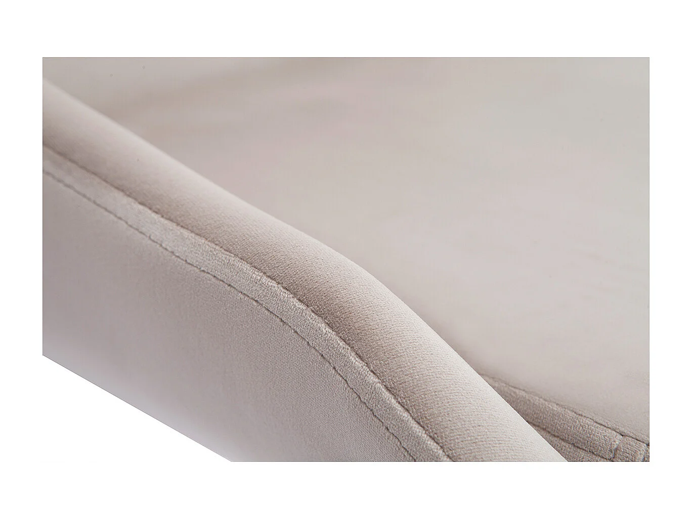 Sgabelli da bar design regolabili in tessuto velluto color talpa e metallo nero 360° (set di 2) HOLO