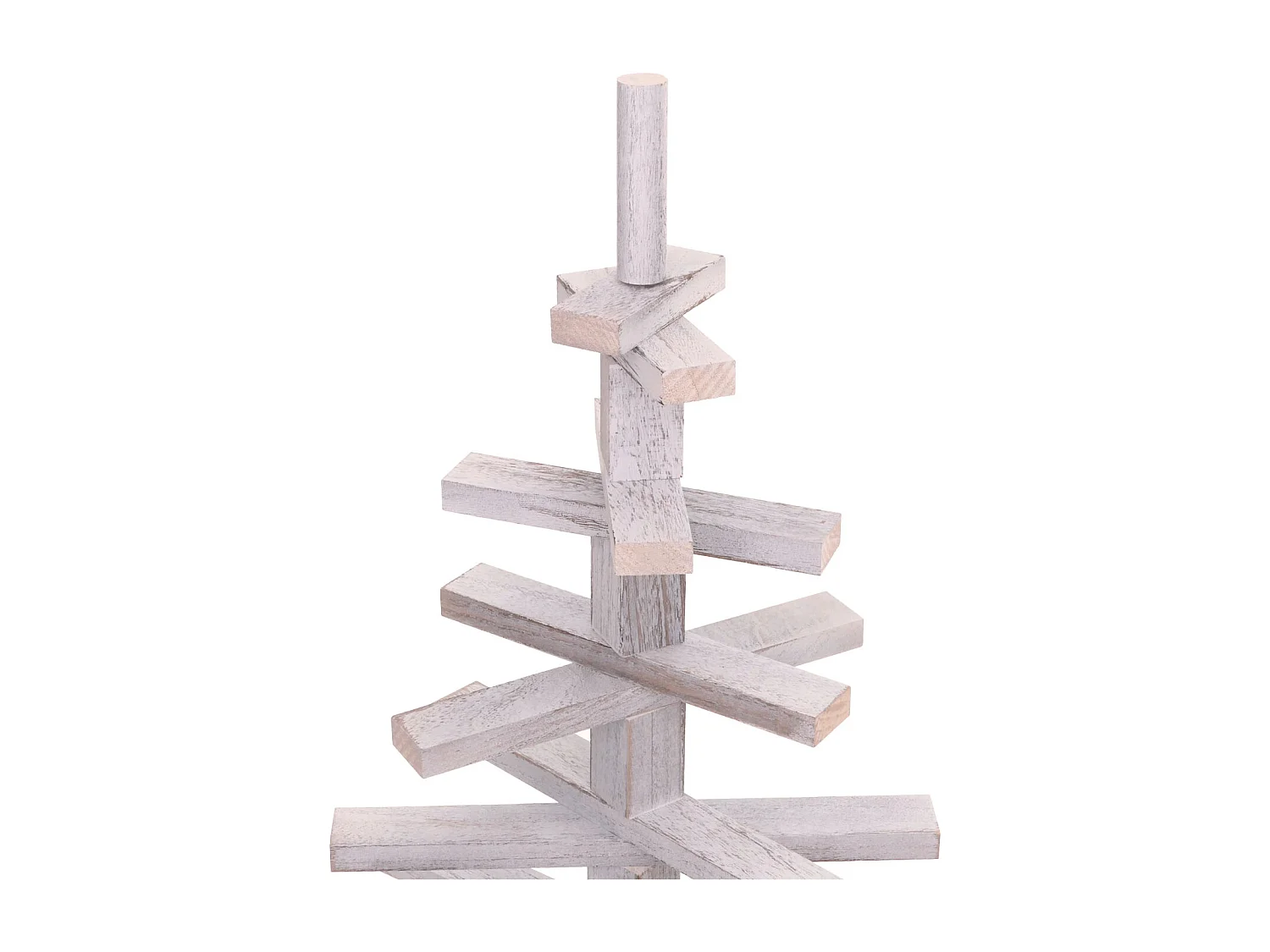 Arbre de Noël décoratif MCW-H77,  blanc