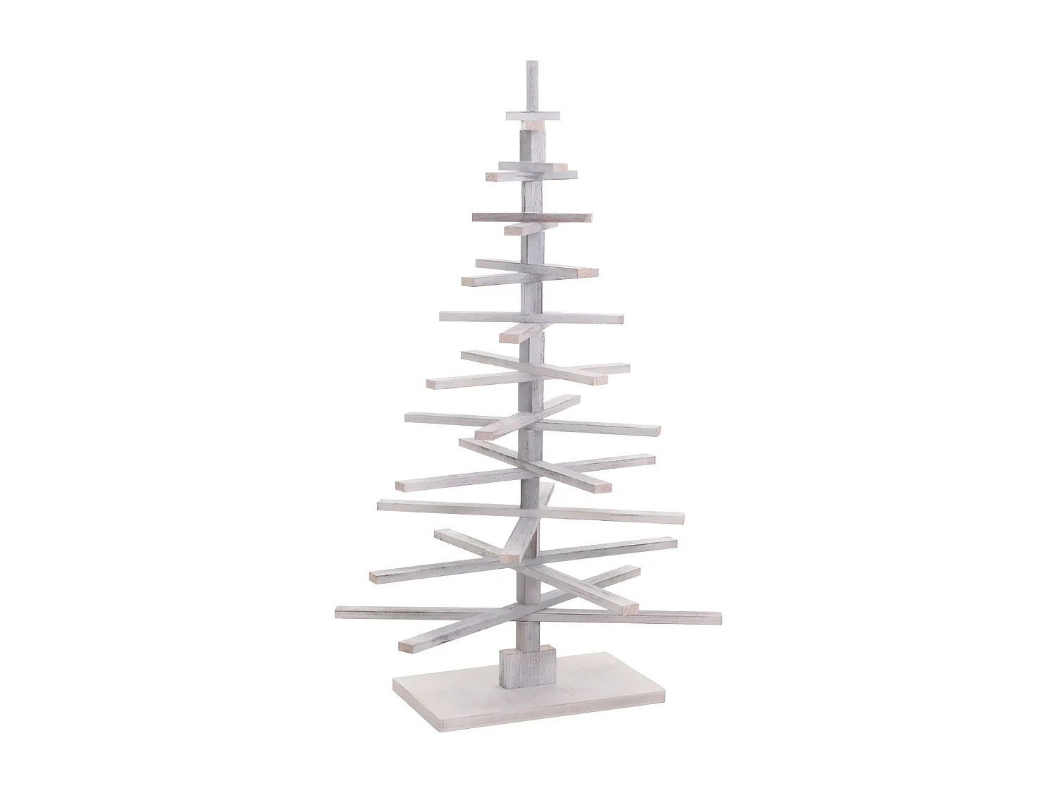 Arbre de Noël décoratif MCW-H77,  blanc