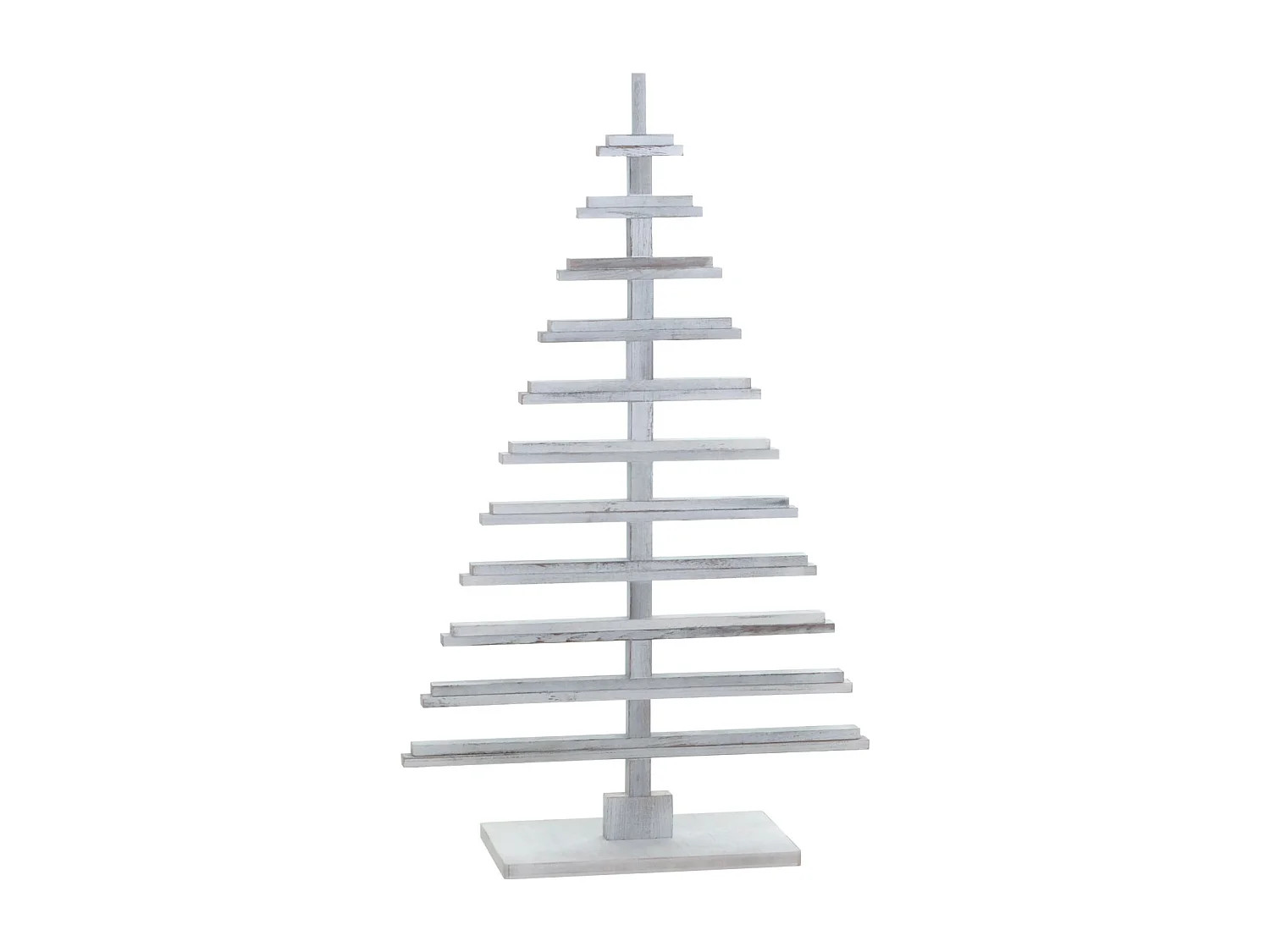 Arbre de Noël décoratif MCW-H77,  blanc