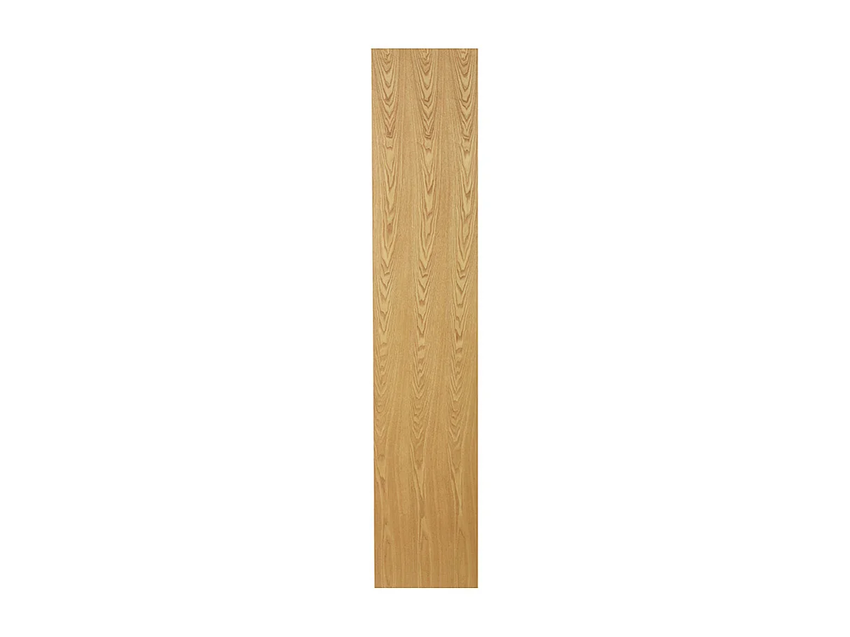 Bibliothèque design en bois clair L120 cm AZTEQUE