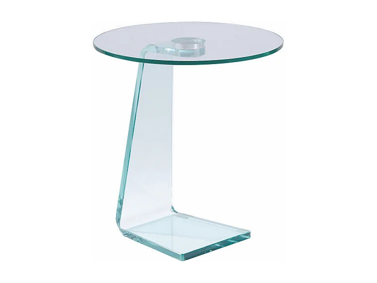 Table d'appoint en verre trempé - ERVILA