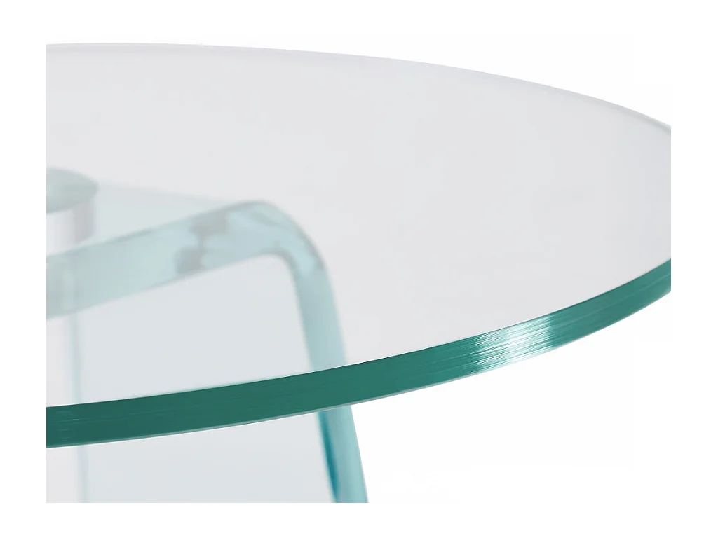 Mesa de apoio em vidro temperado - ERVILA