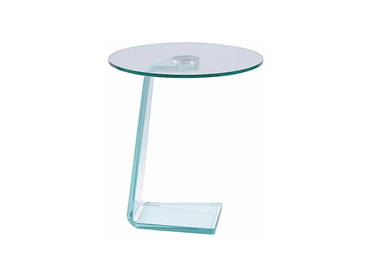 Mesa de apoio em vidro temperado - ERVILA