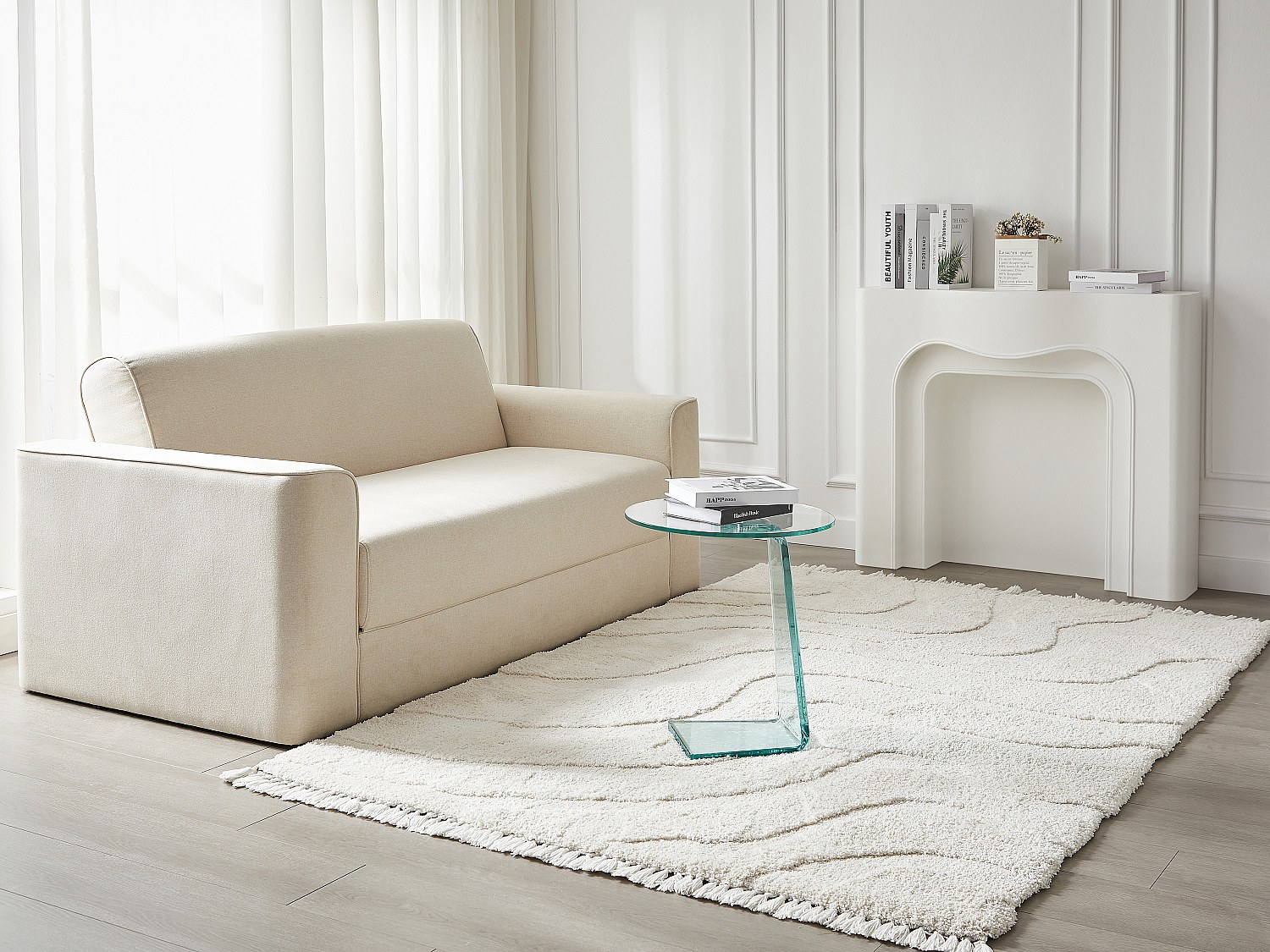 Beistelltisch - Sicherheitsglas - ERVILA günstig online kaufen