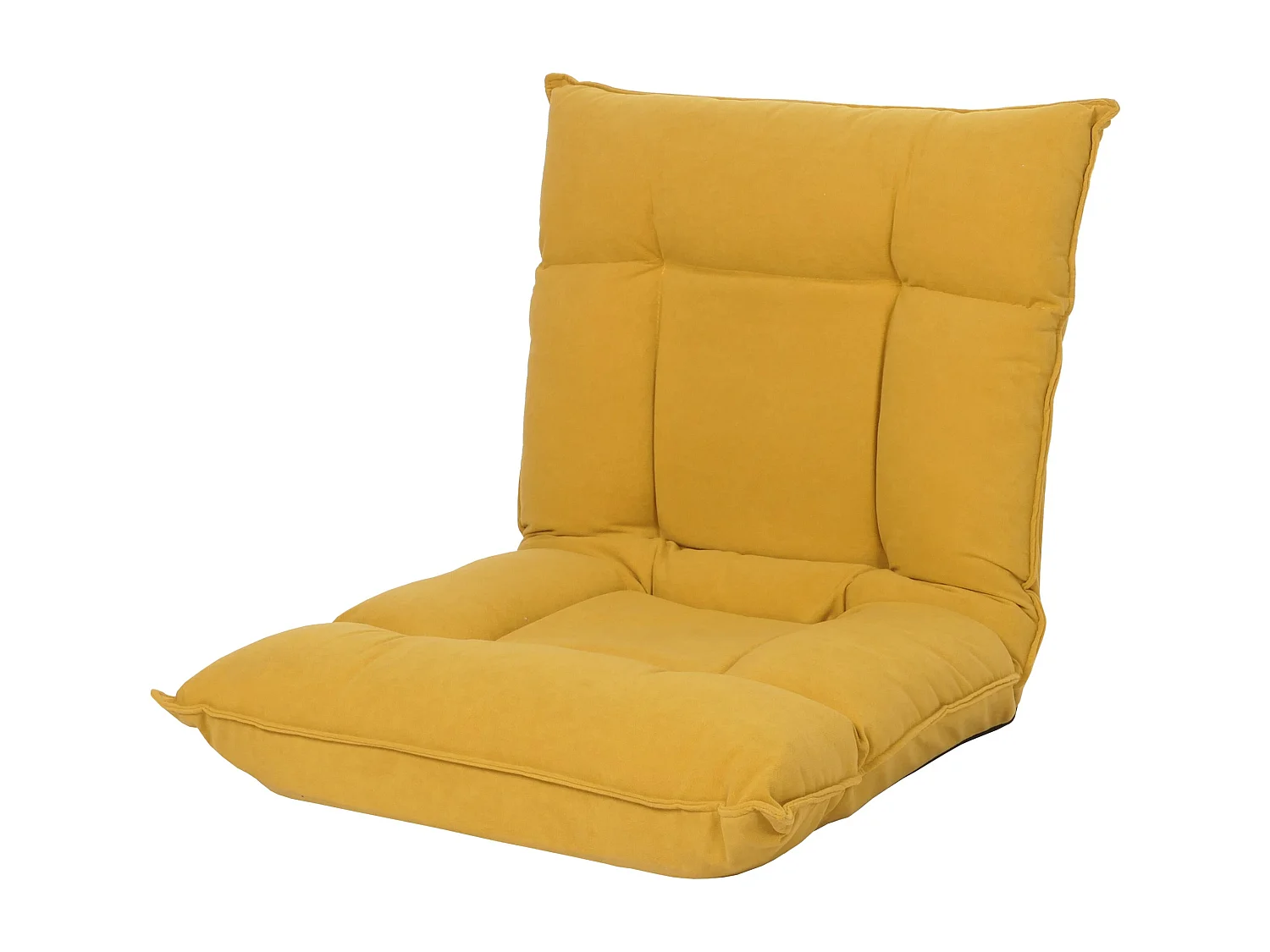 Fauteuil de sol MCW-N44,  jaune