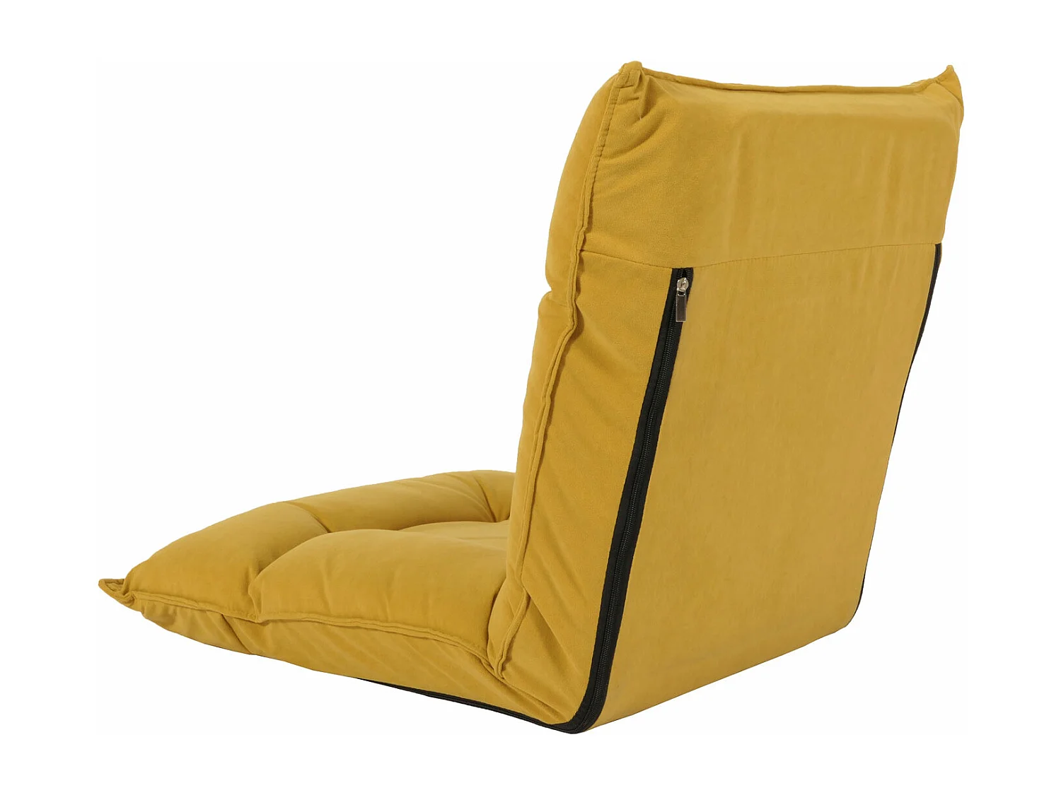 Fauteuil de sol MCW-N44,  jaune