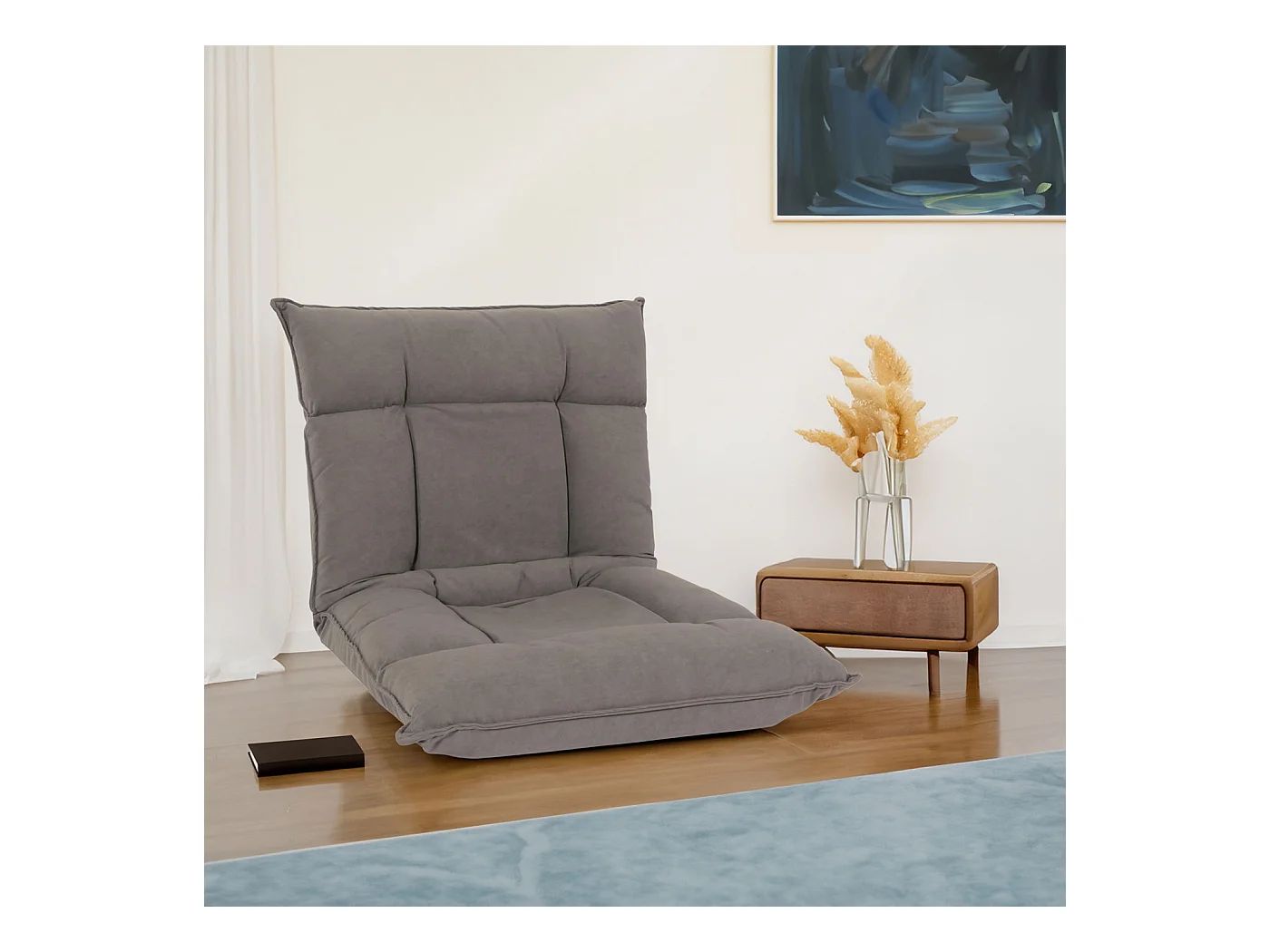 Silla de pie MCW-N44,  gris oscuro