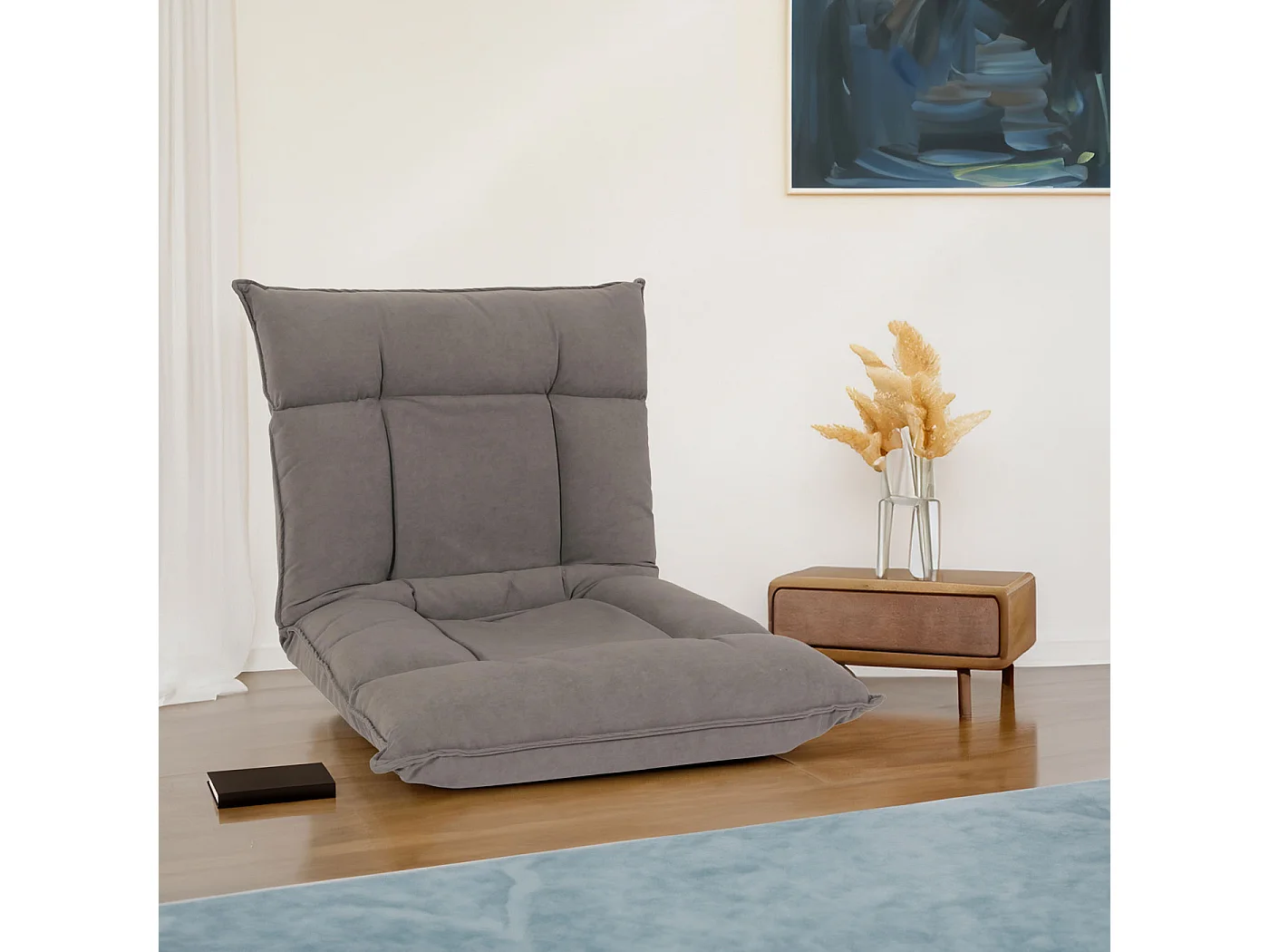 Silla de pie MCW-N44,  gris oscuro