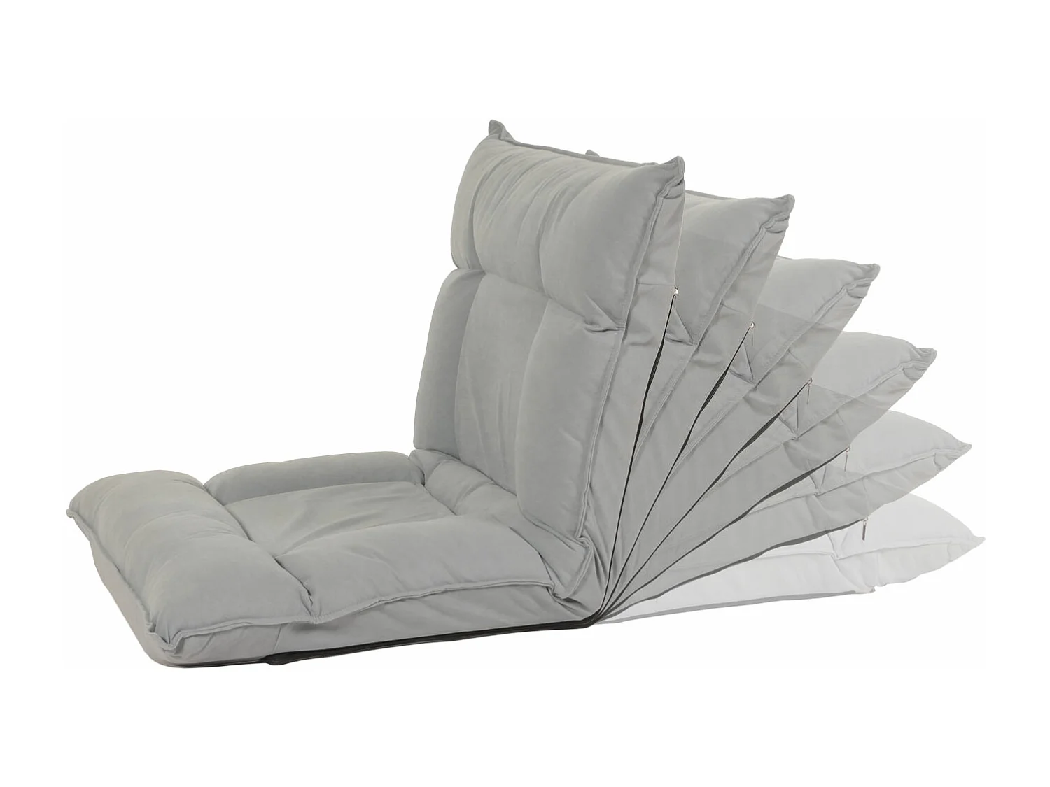 Krzesło podłogowe MCW-N44,  jasnoszary