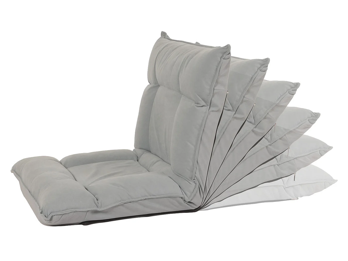 Floor chair MCW-N44,  light grey