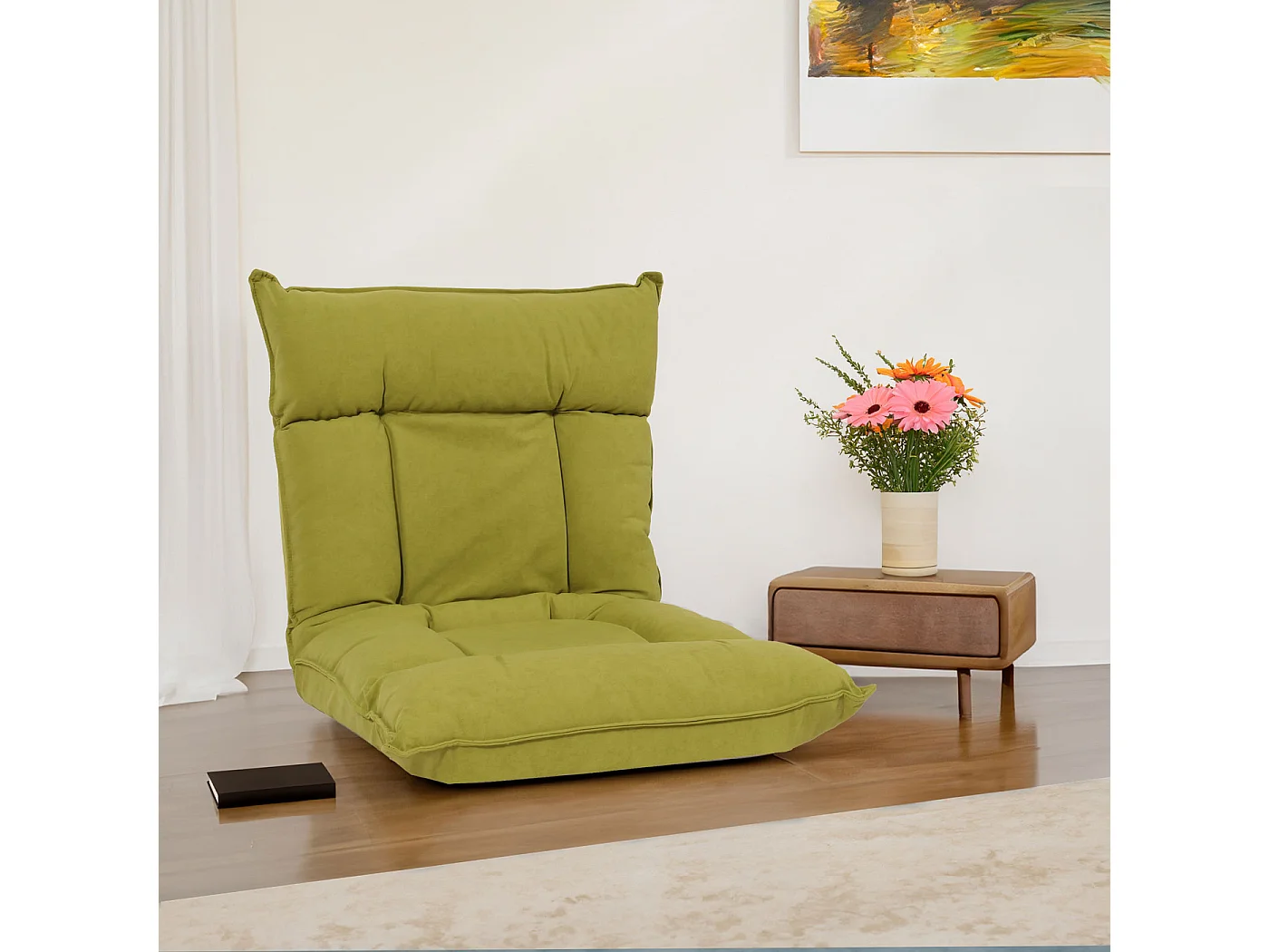 Bodensessel MCW-N44, Grün