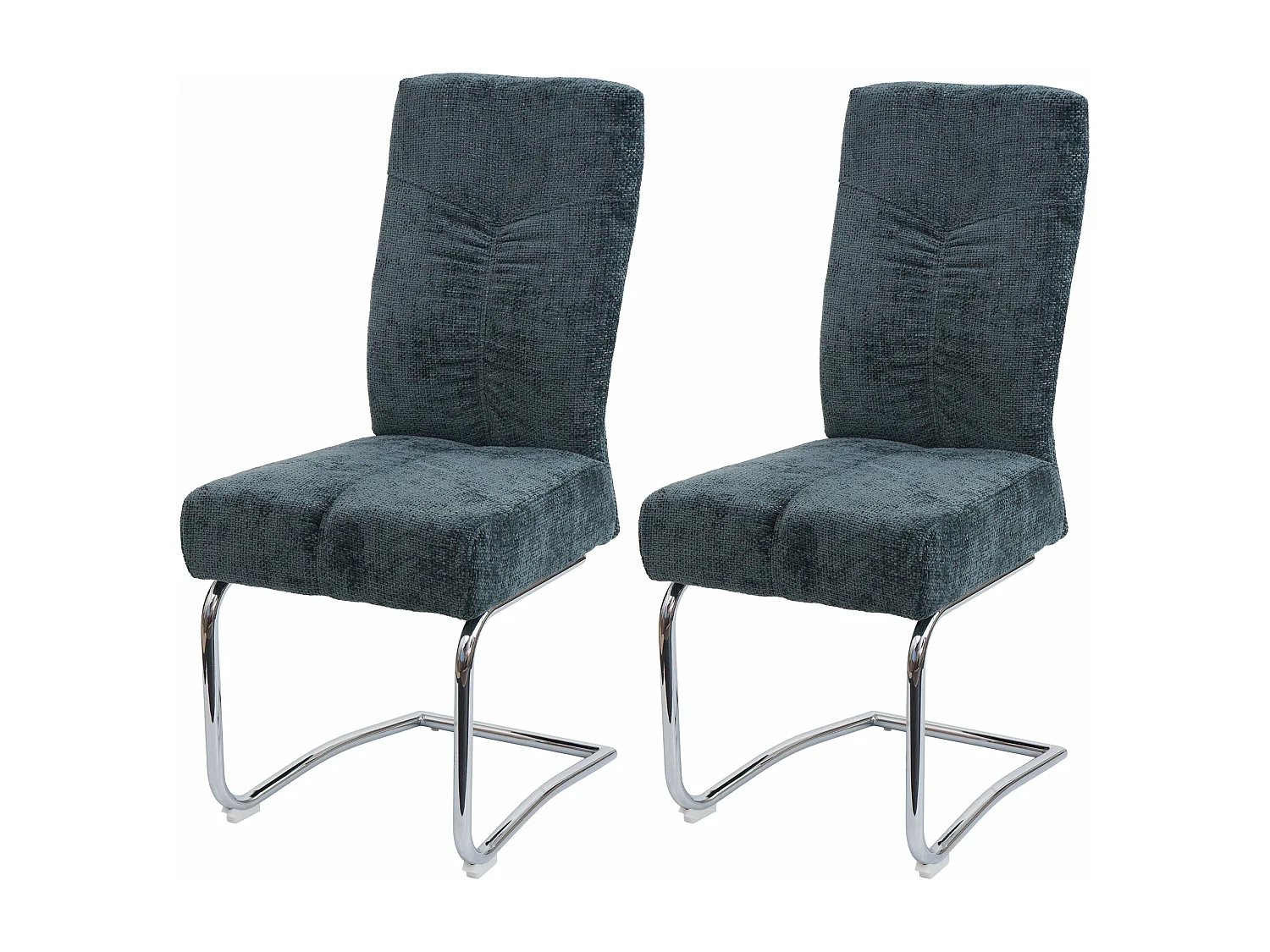 Chaise de salle à manger MCW-G56 (lot de 2),  bleu-vert