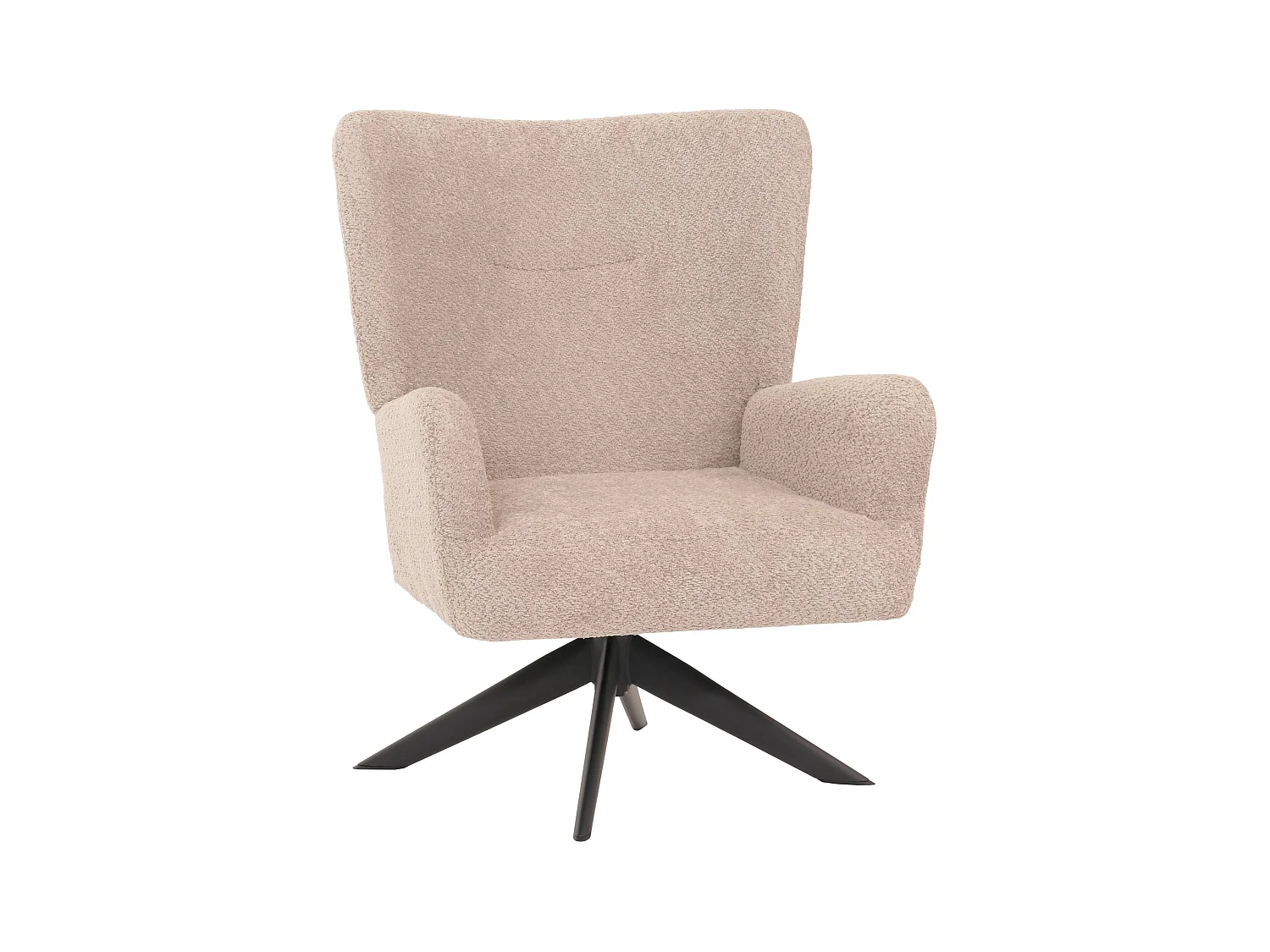 Fauteuil de salon MCW-N65,  taupe
