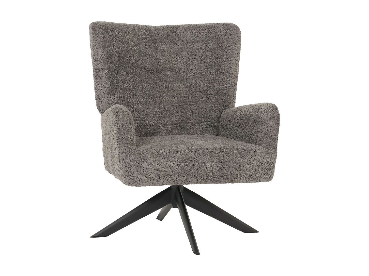 Loungefauteuil MCW-N65,  donkergrijs