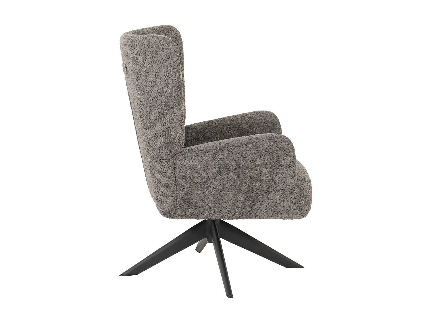 Loungefauteuil MCW-N65,  donkergrijs