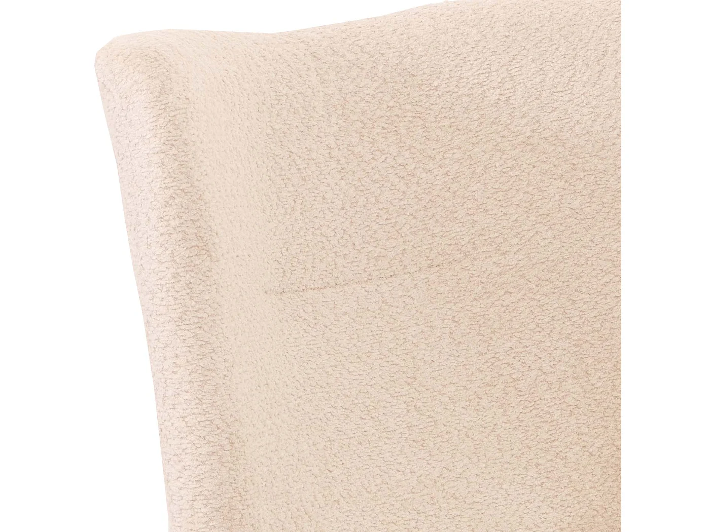 Fotel wypoczynkowy MCW-N65,  kremowo-beżowy