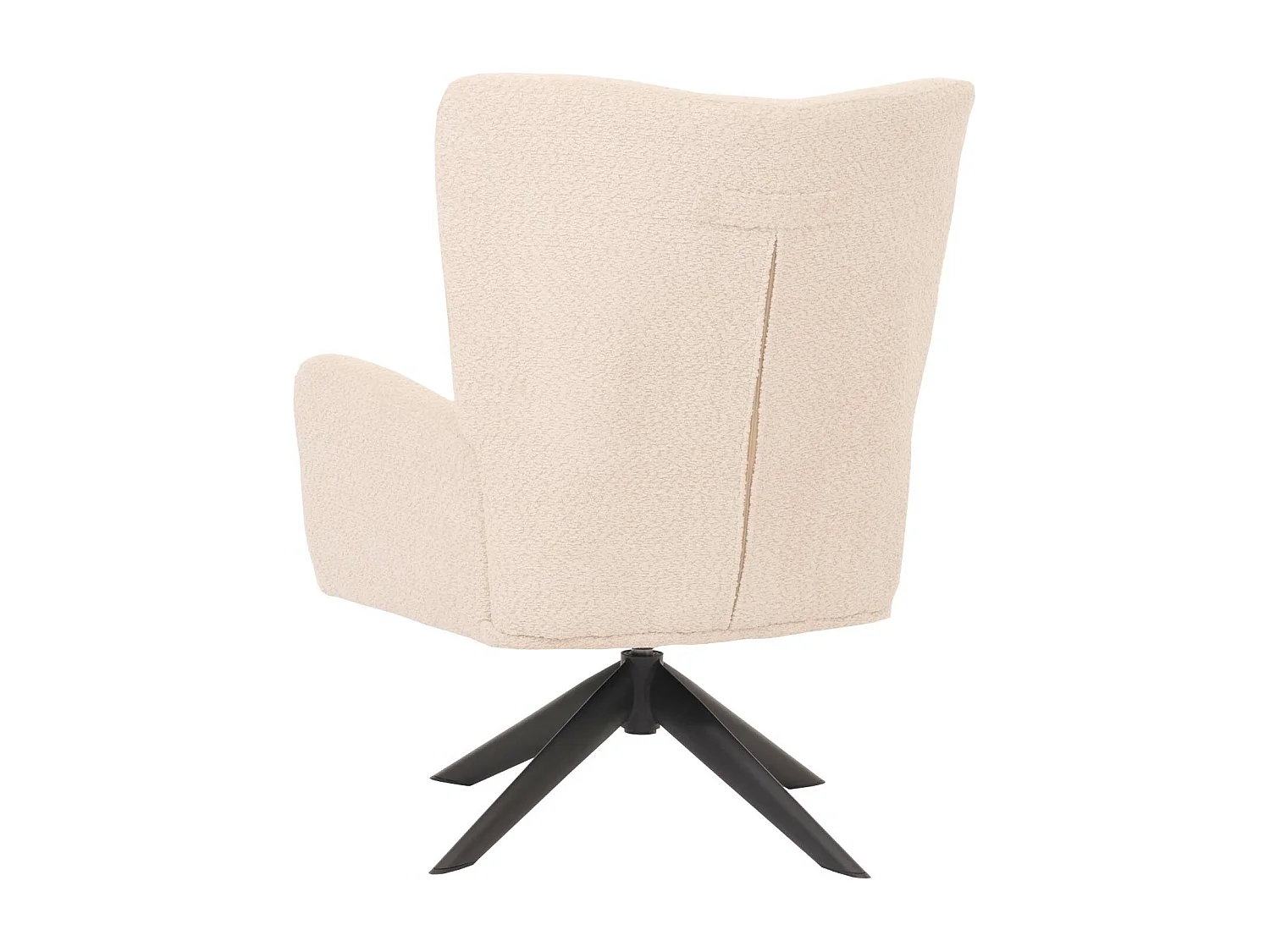 Fotel wypoczynkowy MCW-N65,  kremowo-beżowy