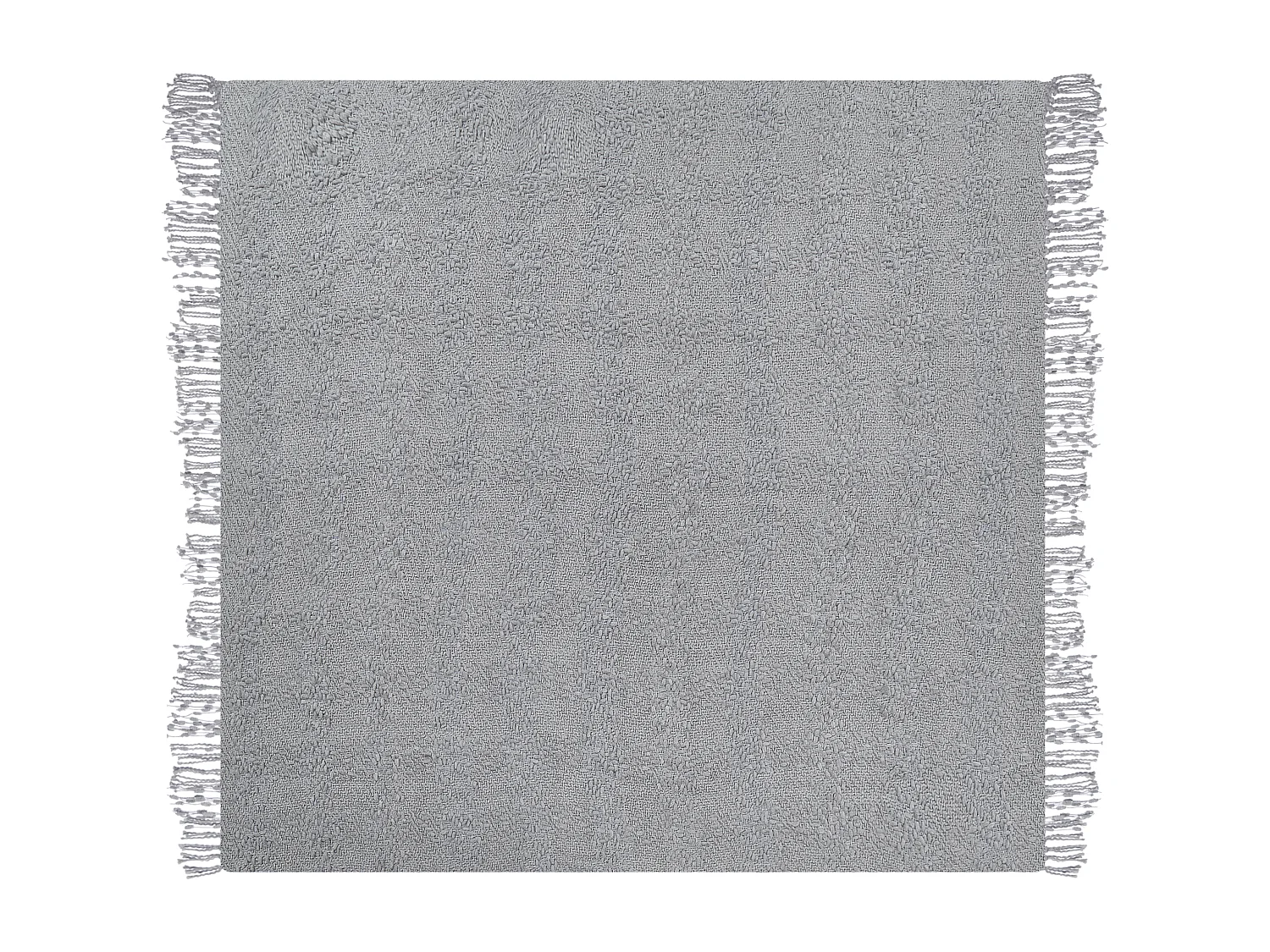 Coperta VELLA Cotone 220 x 240 cm Grigio