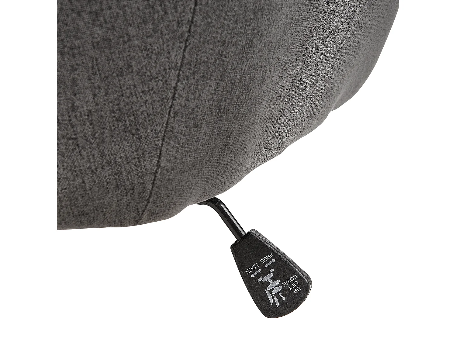 Schreibtischstuhl drehbar PALMDALE Grau