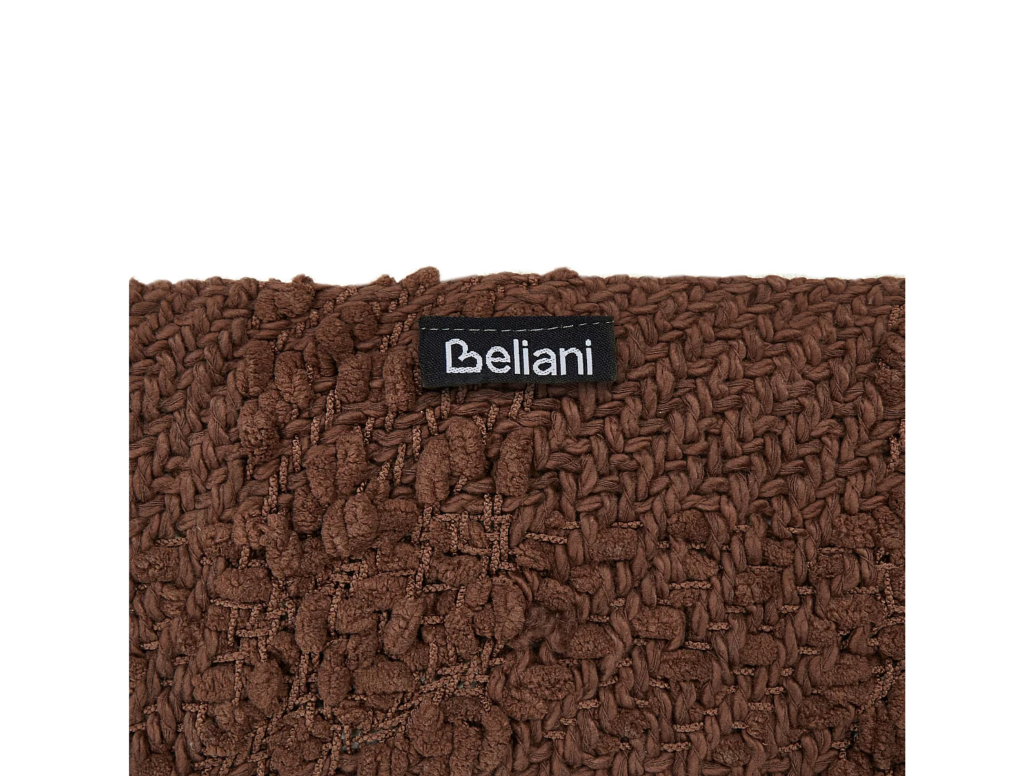 Coperta VELLA Cotone 150 x 200 cm Marrone