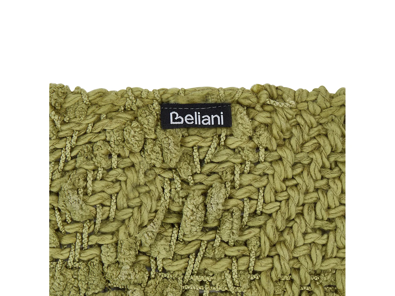 Couverture VELLA Coton 200 x 220 cm Vert olive