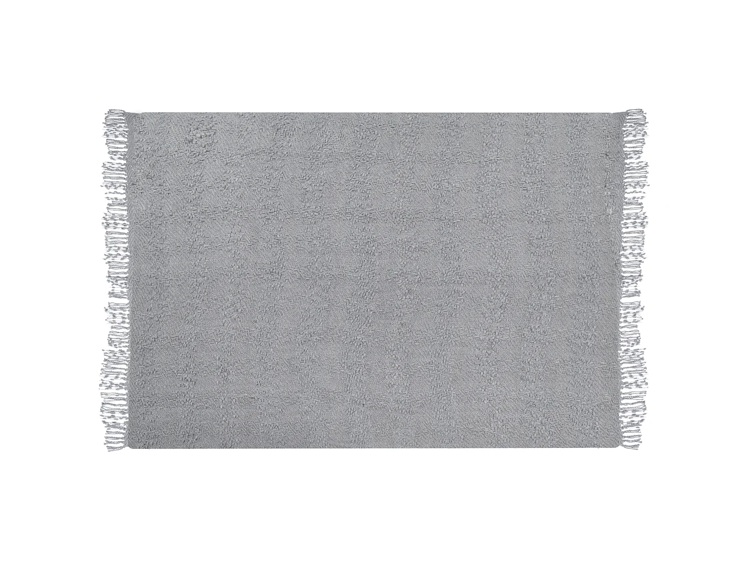Blanket VELLA Cotton 150 x 200 cm Grey