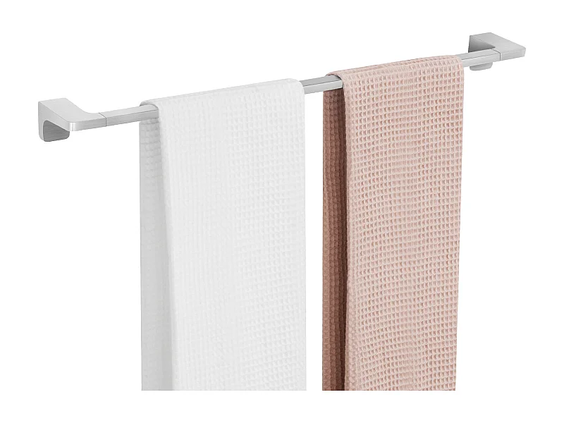 Cecipa max Porte-serviettes Multifonctionnel 59CM Peut accrocher 2 Serviettes,  Porte-serviettes en Acier Inoxydable 304, Brossé