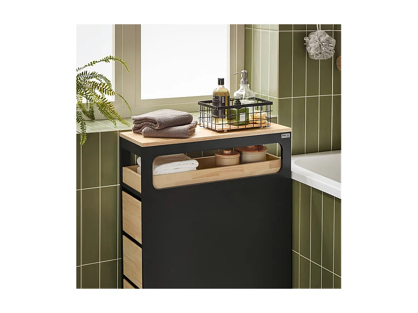 Komoda na kółkach, Wąskie szafki BZR54-SCH