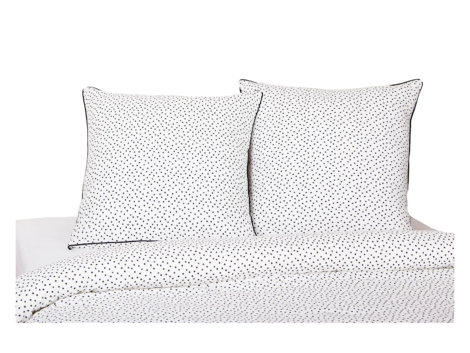 Set letto matrimoniale 200x200 cm+2 federe 65x65 cm 100% cotone
