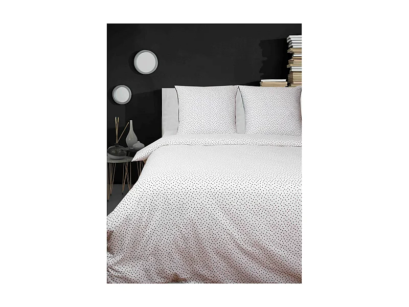 Jogo de cama para 2 pessoas 1 capa de edredão 200x200 cm+2 Fronhas 65x65 cm algodão