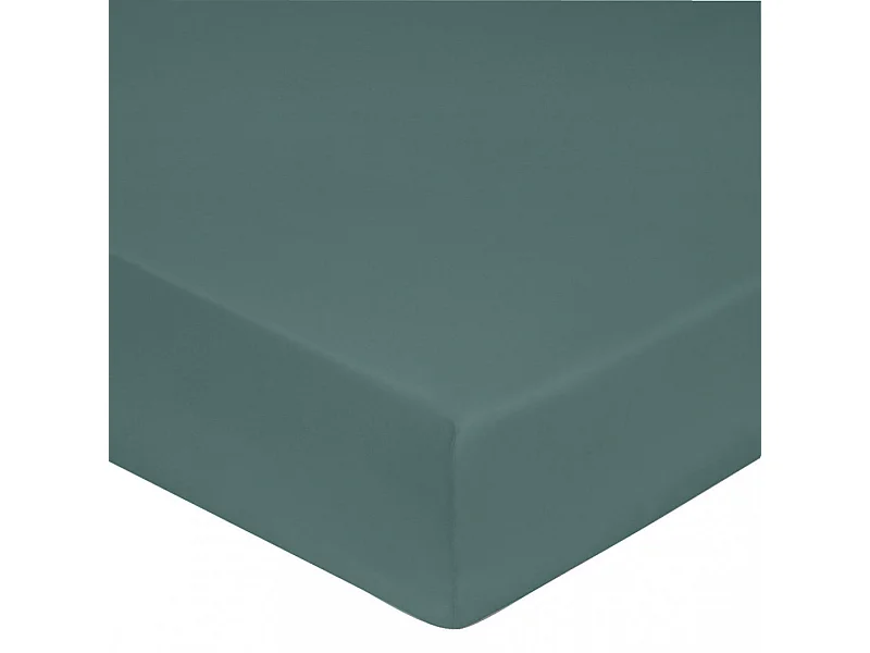 Drap housse 160x200 cm satin de coton