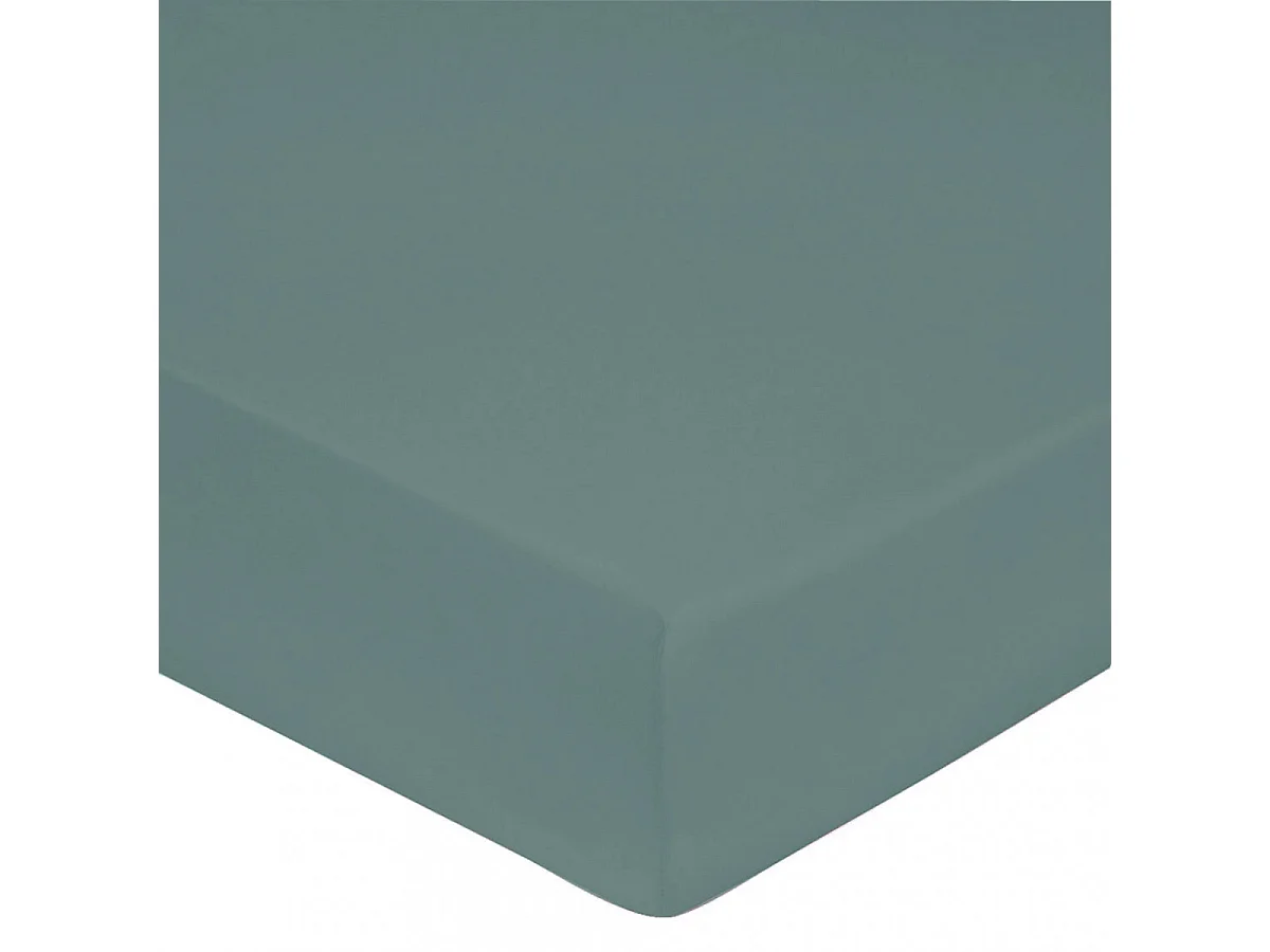 Drap housse 90x190 cm satin de coton