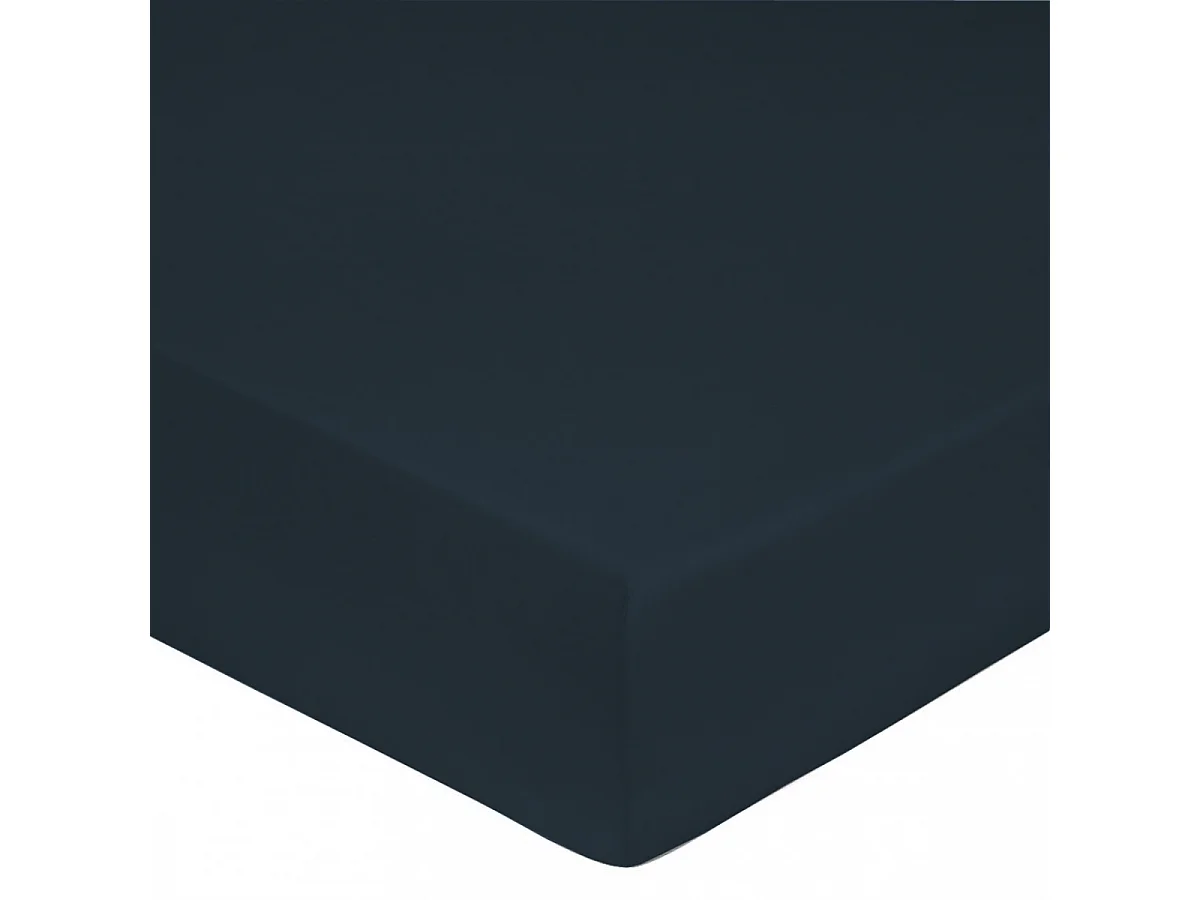 Drap housse 140x190 cm satin de coton