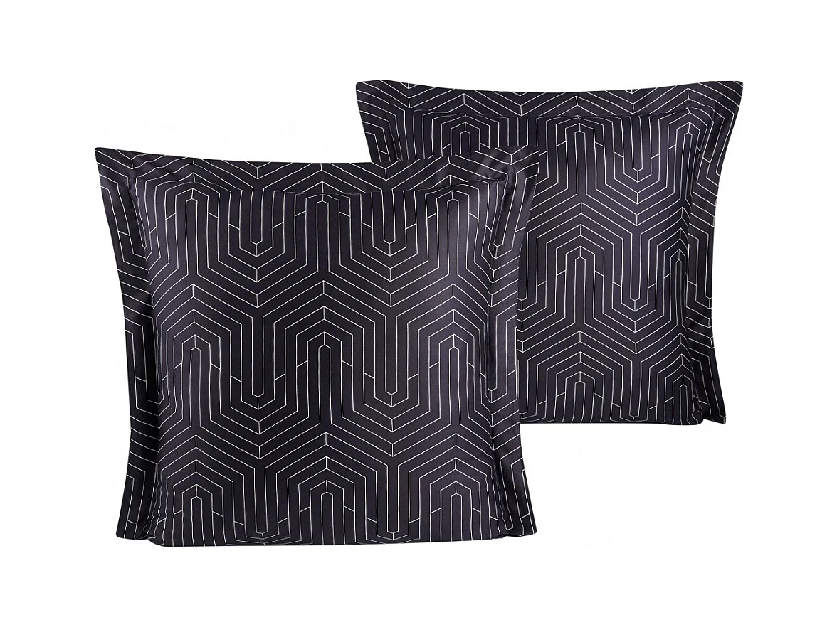 Set van 2 kussenslopen 63x63 cm katoensatijn