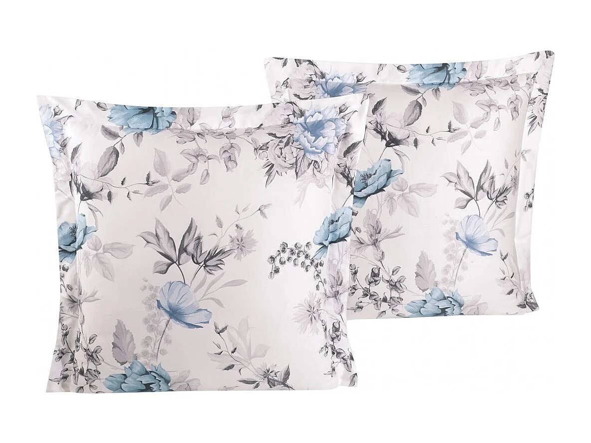 Set di 2 federe 63x63 cm cotone