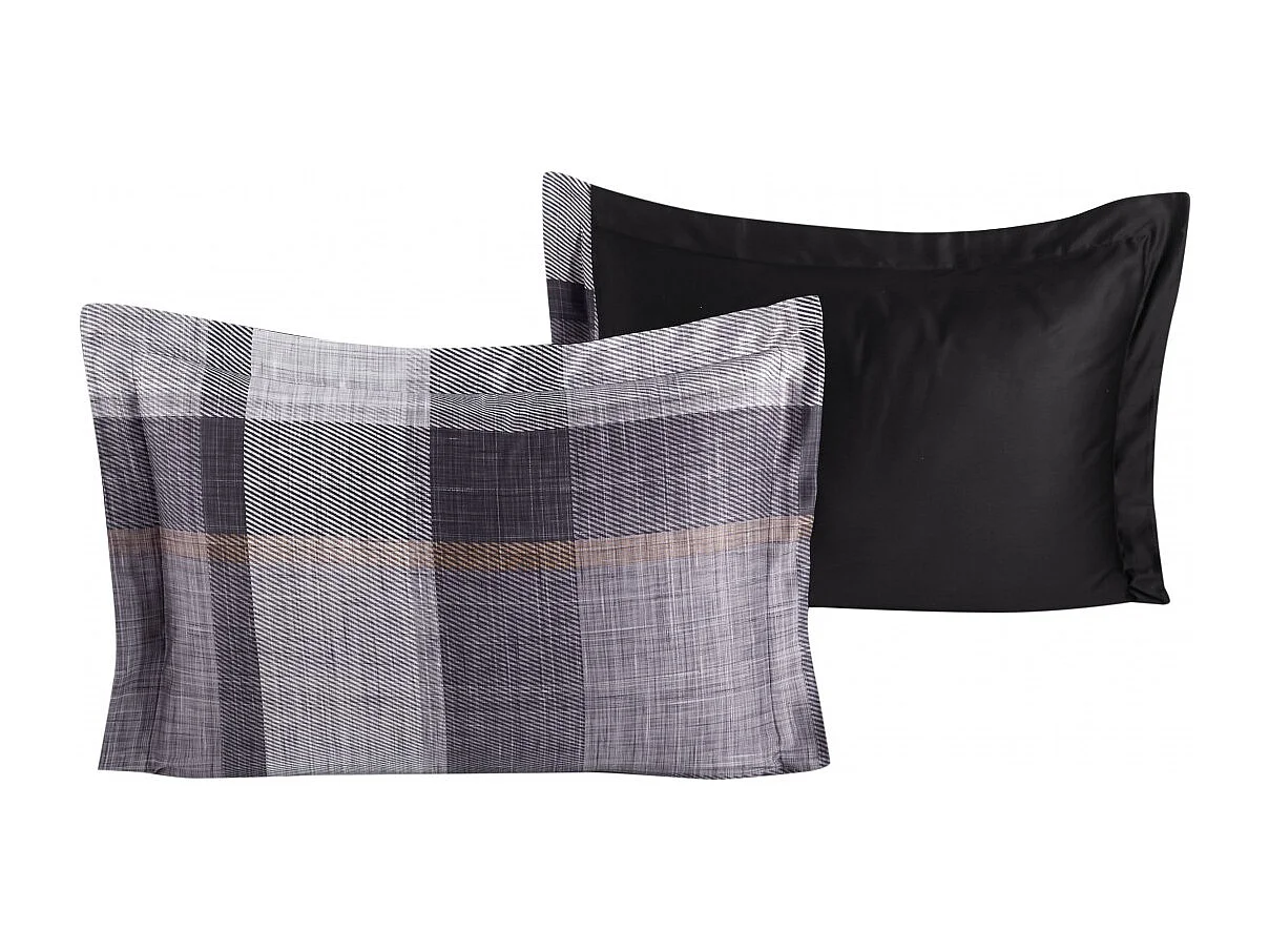 Set mit 2 Kissenbezügen 50x70 cm Baumwollsatin