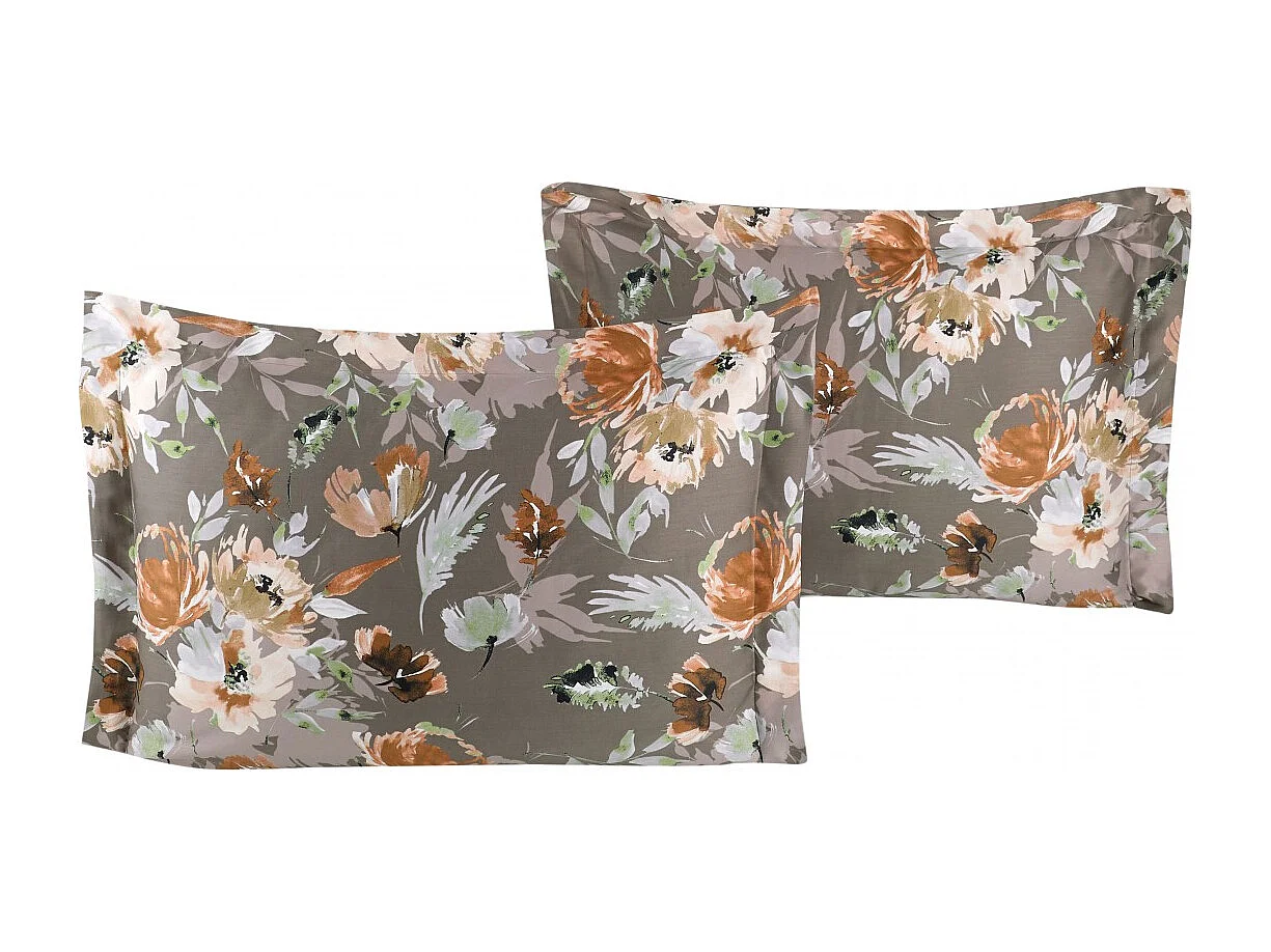 Set di 2 federe 50x70 cm cotone