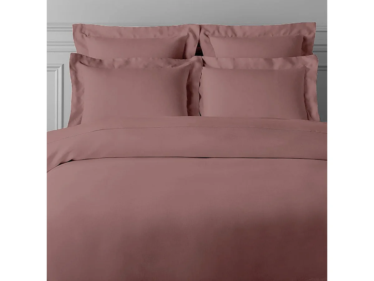 Housse de couette 200x200 cm 2 personnes satin de coton